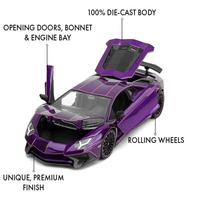 Lamborghini Aventador SV - Pink Slips - Jada Toys - 1:24