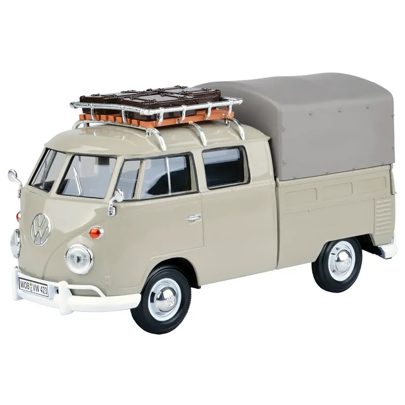 Volkswagen Type 2 (T1) Pickup - Beige - Motormax - 1:24