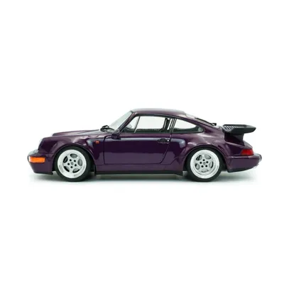 Porsche 911 (964) Turbo - 1990 - Violet Blue Metallic - Solido - 1:18