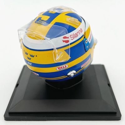 Fynd SKADAD VITRIN Hjälm Marcus Ericsson Alfa Romeo Sauber Spark 1:5