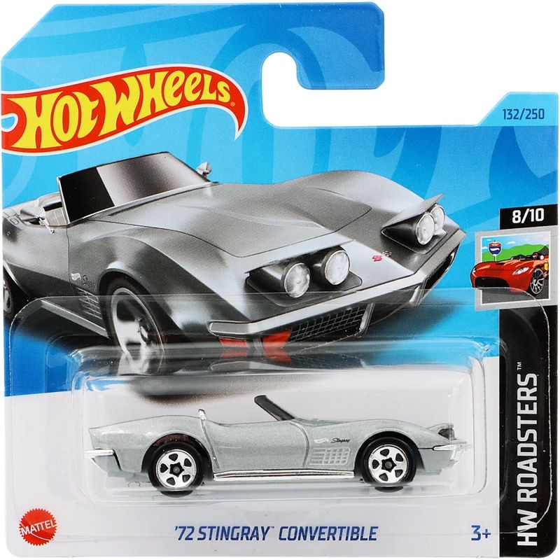 72 Stingray Convertible - HW Roadsters - Grå - Hot Wheels