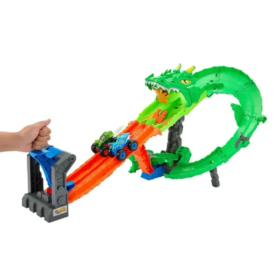 Dragon Demolition - Monster Trucks - Track - Hot Wheels