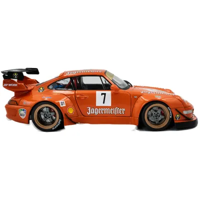 Porsche 911 (993) - RWB bodykit och Jägermeister Livery - Solido 1:18