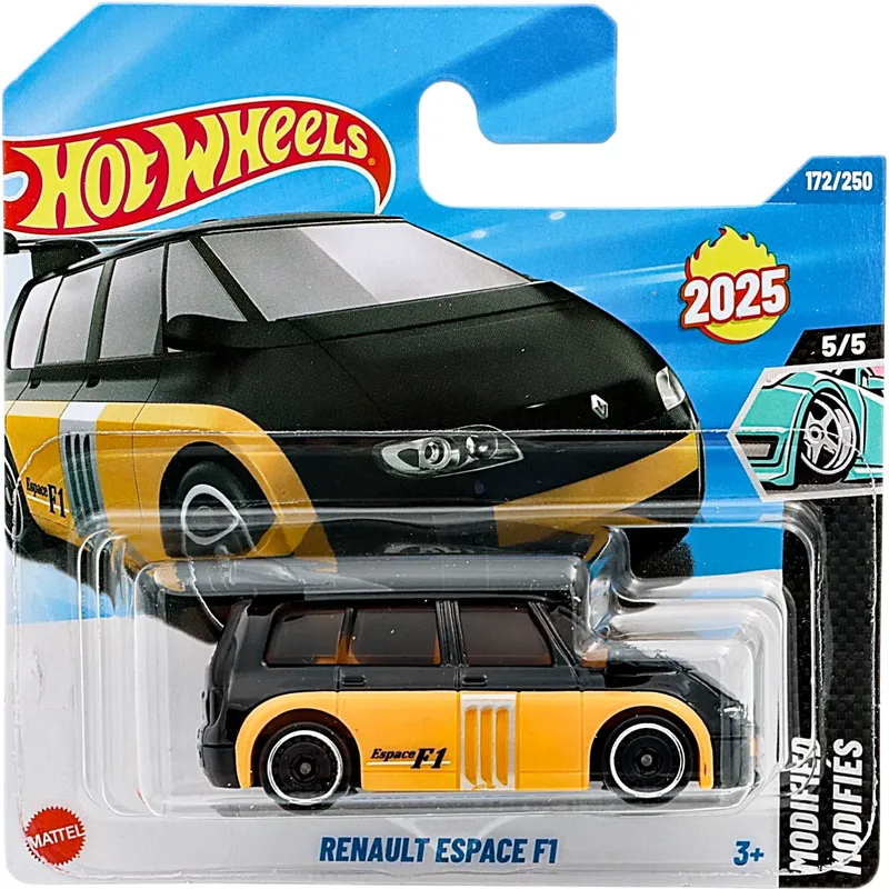 Renault Espace F1 - Svart/Gul - Modified - Hot Wheels
