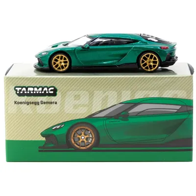 Koenigsegg Gemera - Grøn - GLOBAL64 - Tarmac Works - 1:64