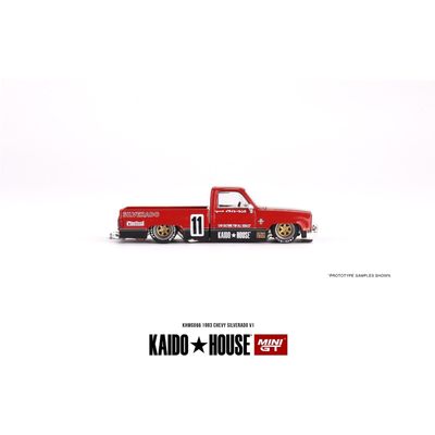 Chevrolet Silverado Kaido V1 - Kaido House x Mini GT - 1:64