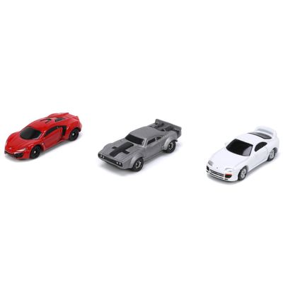 Fast & Furious 3-pack Nano Cars Wave 4 - NV-12 - Jada Toys