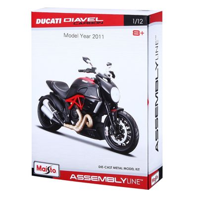 Ducati Diavel Carbon - 2011 - Assemby Line - Maisto - 1:12