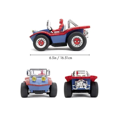 Spider-Man Buggy - Radiostyrd Bil - Jada Toys - 17 cm