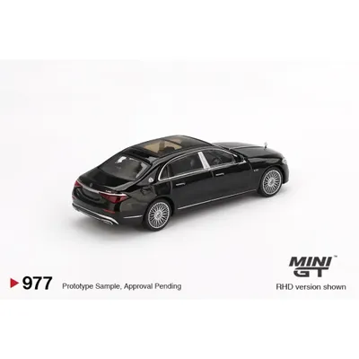 Mercedes-Maybach S 680 - Svart - Mini GT - 1:64