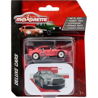 Nissan GT-R - Röd - Deluxe Cars - Majorette