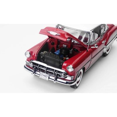 1953 Chevrolet Bel Air Coupe - Röd - Sun Star - 1:18