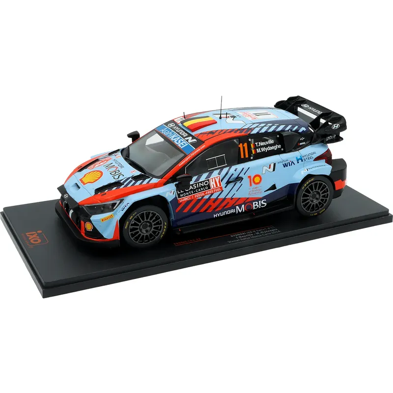 Hyundai i20 N Rally1 - Neuville / Wydaeghe 2024 - Ixo - 1:18