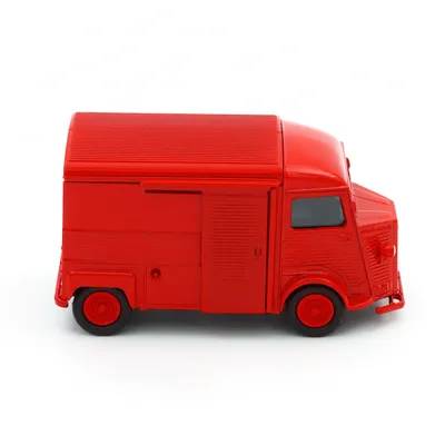 Citroën H Van - HY - Röd - Welly - 11 cm