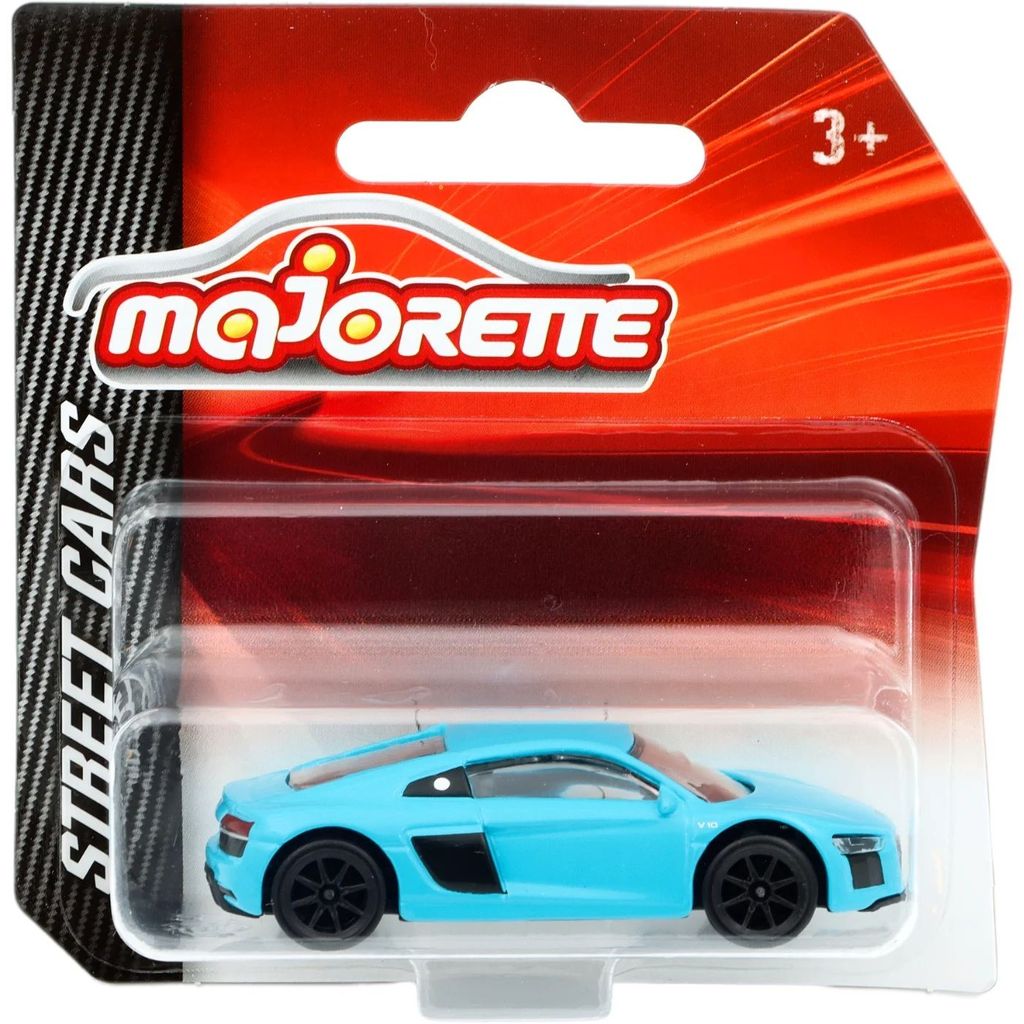 Audi R8 Mk2 Coupé - Street Cars - Blå - Majorette