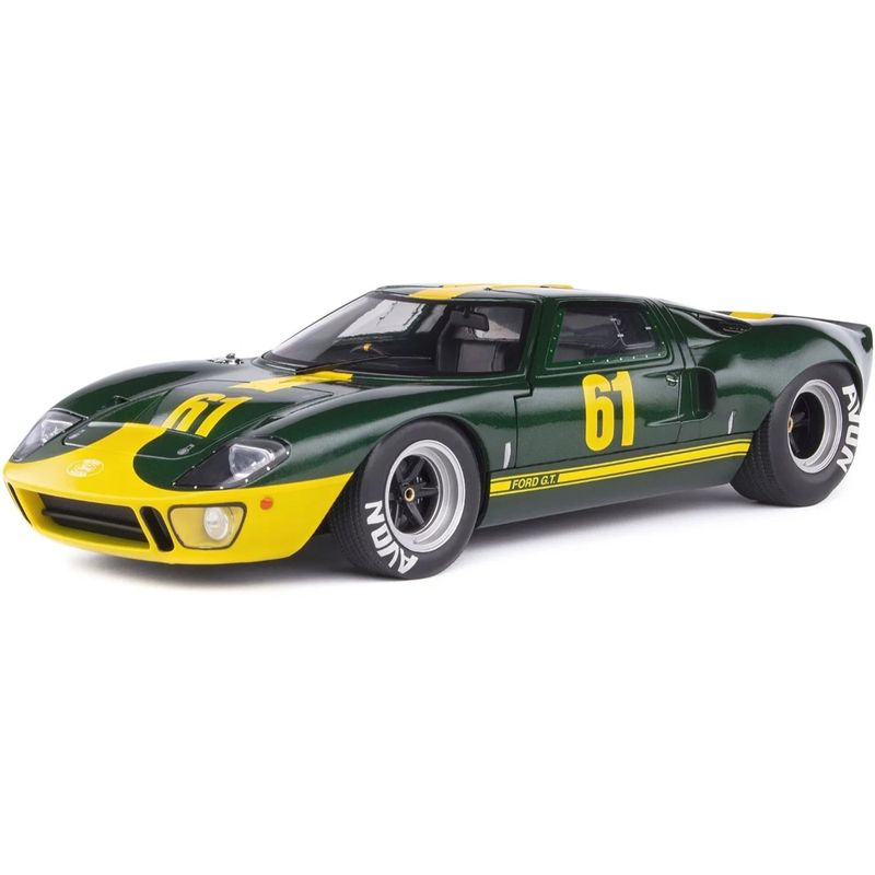 Ford GT40 MK.1 - Jim Clark - 1966 - Grön - Solido - 1:18