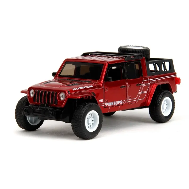 2020 Jeep Gladiator - Röd - Pink Slips - Jada - 14 cm