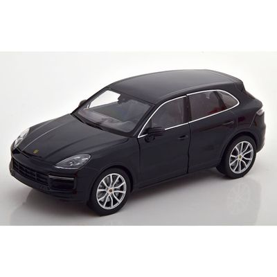 Porsche Cayenne Turbo 2018 - Svart - 1:24 - Welly