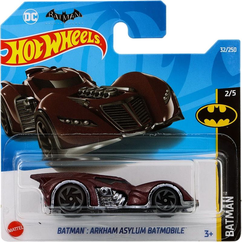 Batman: Arkham Asylum Batmobile - Batman - Vinröd - HW