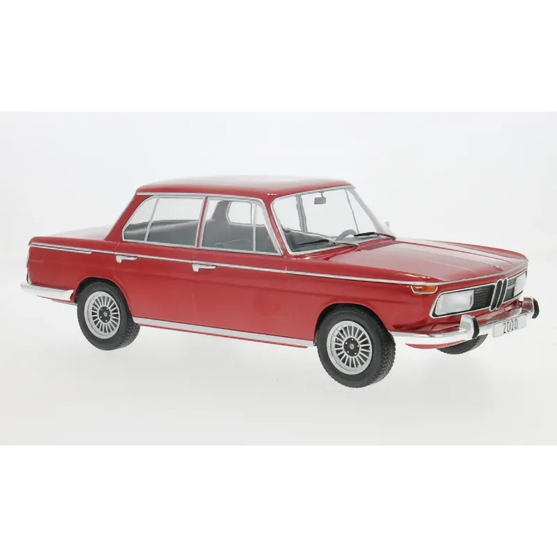 BMW 2000 TI (121) - 1966 - Röd - Modelcar Group - 1:18