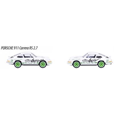 Porsche 911 Carrera RS 2.7 - Vit - Majorette 60 Years - 8 cm