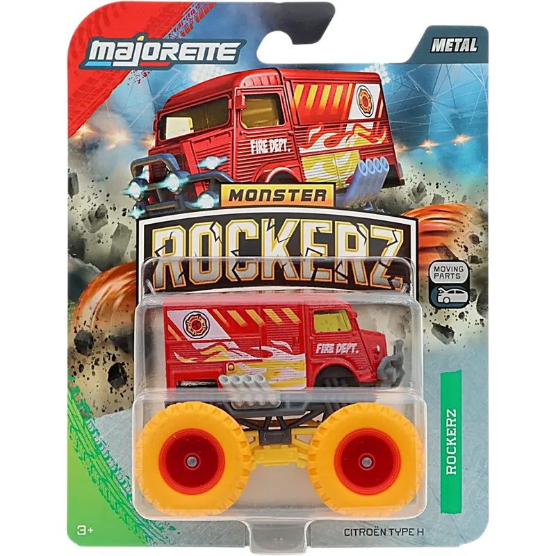 Citroën Type H - Monster Rockerz - Majorette - 7,5 cm