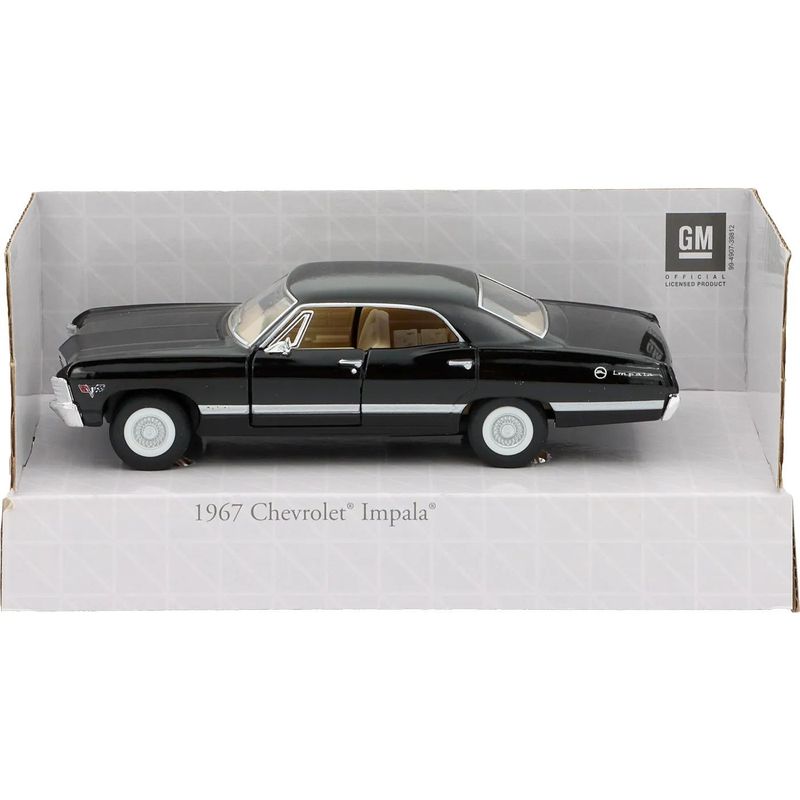 1967 Chevrolet Impala - Svart - Kinsmart - 1:43