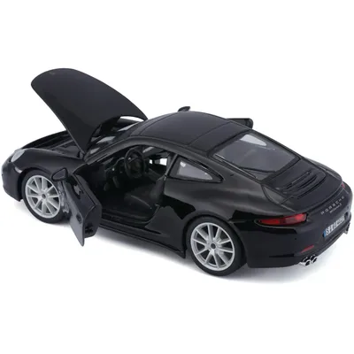 Porsche 911 (991) Carrera S - Svart - Bburago - 1:24