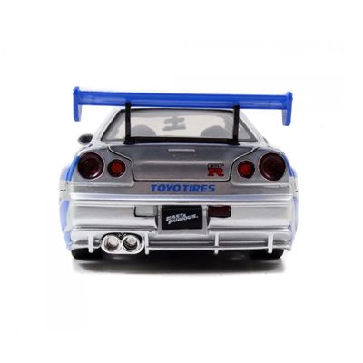 Brian's Nissan Skyline GT-R (BNR34) 1999 - Jada Toys - 1:24