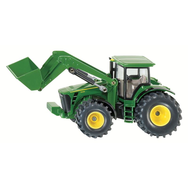 John Deere 8430 med frontlastare - 1982 - Siku - 1:50