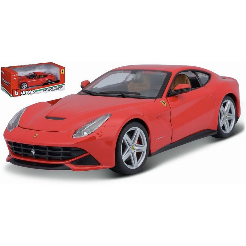 Ferrari F12 Berlinetta - Röd - Bburago - 1:24