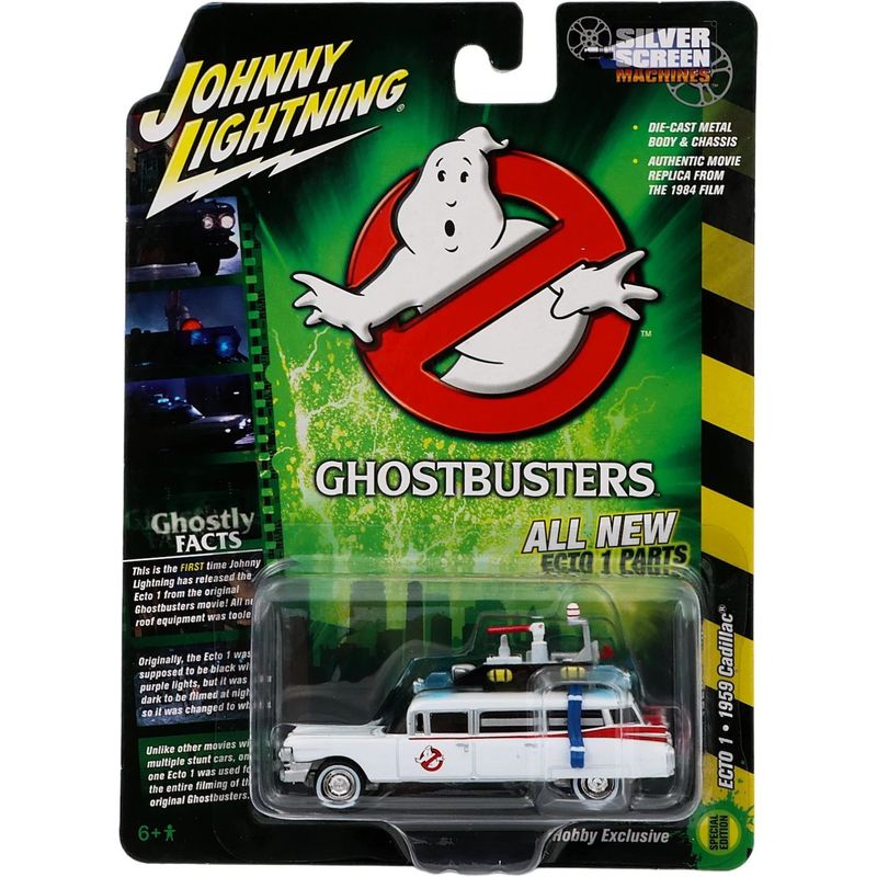 ECTO 1 - 1959 Cadillac - Ghostbusters - Johnny Lightning