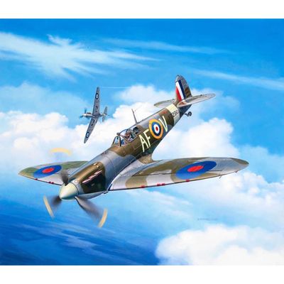 Spitfire Mk.IIa - Modell inkl färg - 63953 - Revell - 1:72