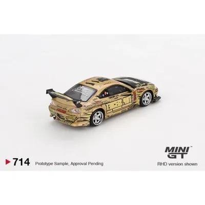 Nissan Silvia (S15) Top Secret D1GP - 714 - Mini GT - 1:64