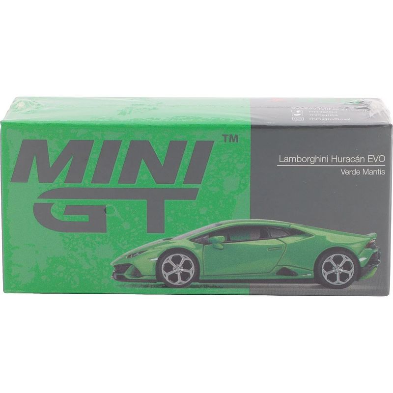 Lamborghini Huracán EVO - Verde Mantis - Mini GT - 1:64