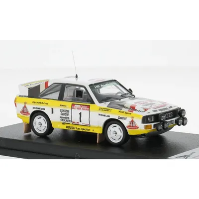 Audi Sport Quattro - Blomqvist / Cederberg 1985 - Trofeu - 1:43