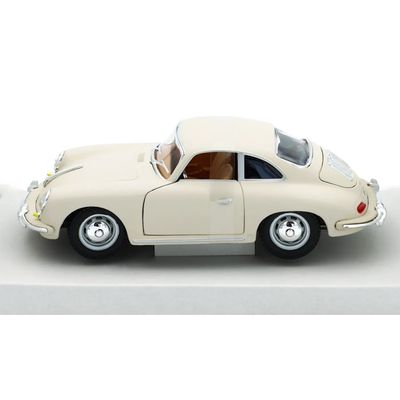 SKADAD FÖRPACKNING - Porsche 356B Coupe (1961) - Benvit - Bburago - 1:24
