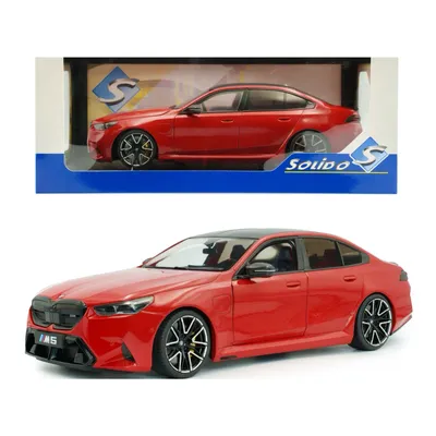 BMW M5 - 2025 - Fire Red - Solido - 1:18