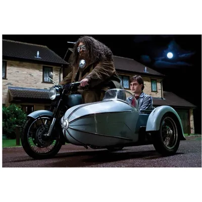 Harry Potter Hagrids Motorcycle & Sidecar - Corgi - 6 cm