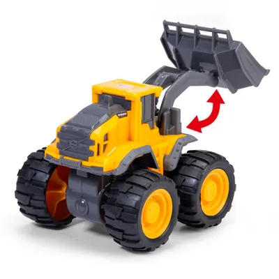 Hjullastare - Volvo Monster Truck - Dickie Toys - 10 cm