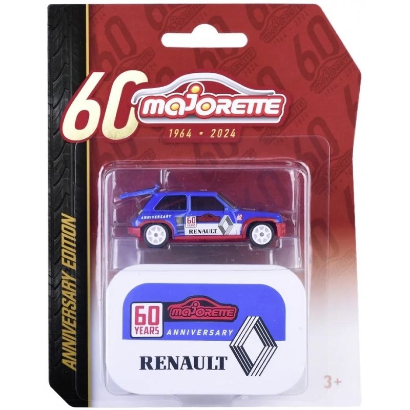 Renault 5 Turbo - Blå - Majorette 60 Years - 7 cm