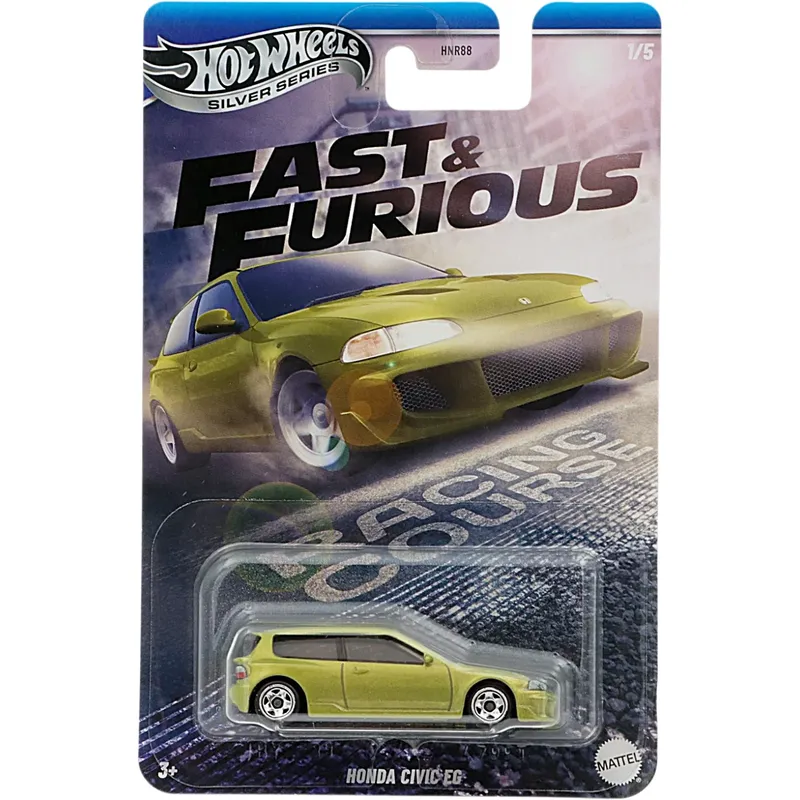 Honda Civic EG - Limegrön - Fast & Furious - Hot Wheels