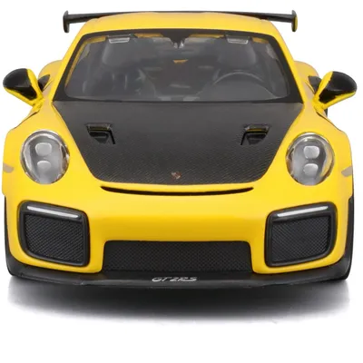 Porsche 911 GT2 RS - Gul / Svart - Maisto - 1:24