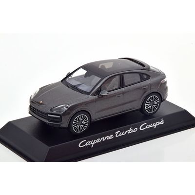 Porsche Cayenne Turbo Coupé - 2019 - Grå - Norev - 1:43