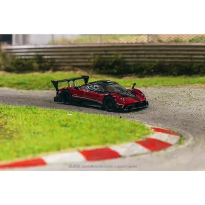 Pagani Zonda R - Rosso Dubai - GLOBAL64 - Tarmac - 1:64