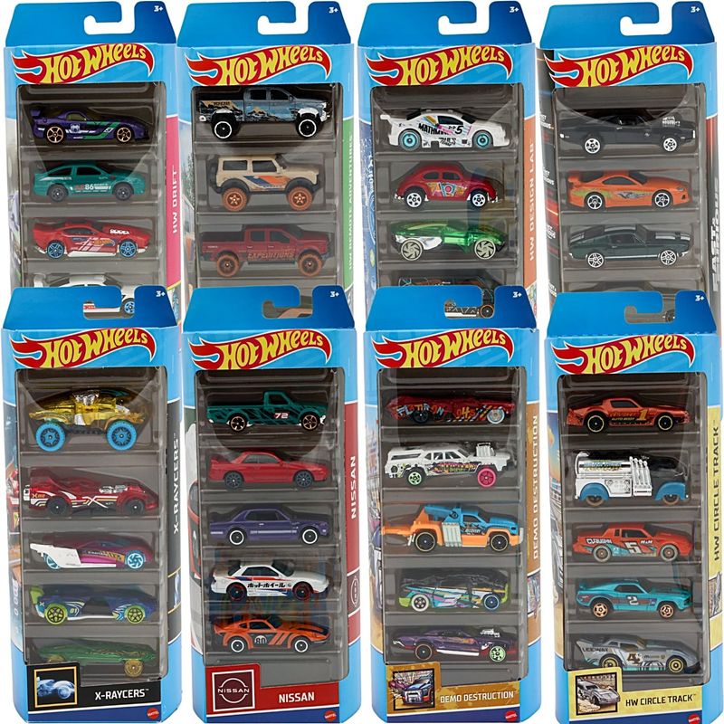 5-pack leksaksbilar - Hot Wheels