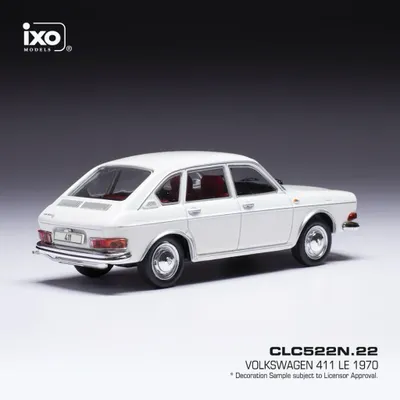 Volkswagen 411 LE - 1970 - Vit - Ixo Models - 1:43
