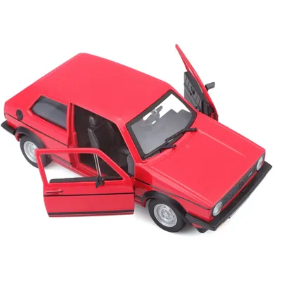Volkswagen Golf Mk1 GTI - 1979 - Röd - Bburago - 1:24