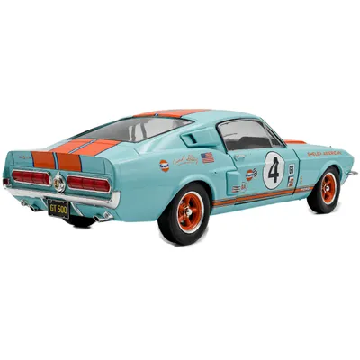 Shelby GT500 - 1967 - Gulf Racing Tribute - Solido - 1:18