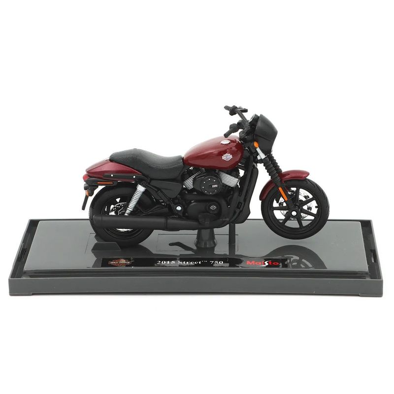 2015 Street 750 - Harley-Davidson - Vinröd - Maisto - 1:18